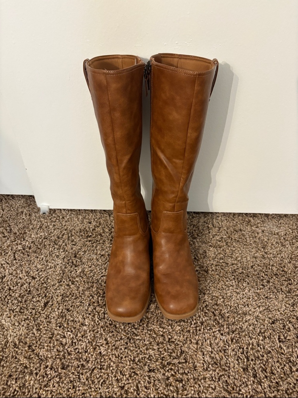 Classic Tall Brown Women's Riding Boots